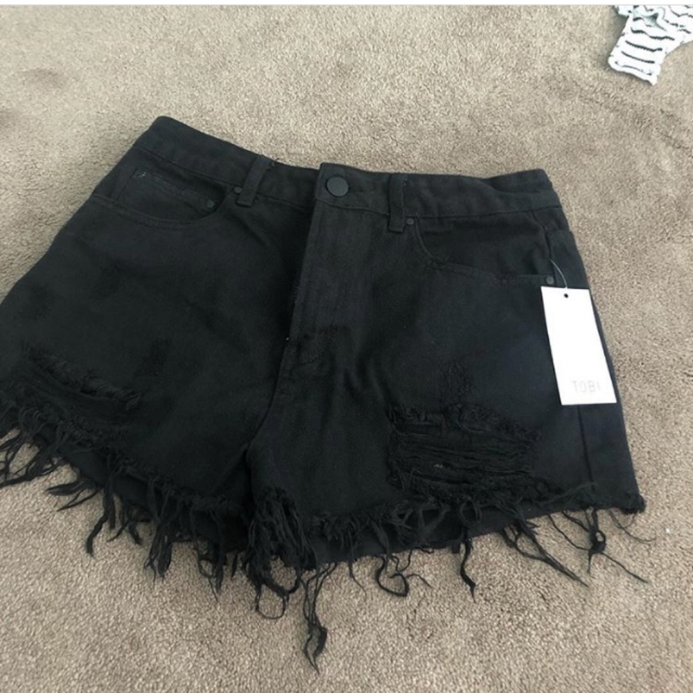 Black Tobi Shorts